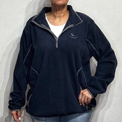 Antigua Navy Quarter Zip Pullover Sweater Sz XL - Изображение 1 из 4