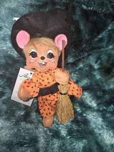 Annalee Puppe 2018 6 Zoll "Spinnenhexe Maus" # 311418 Halloween Neu - Bild 1 von 4
