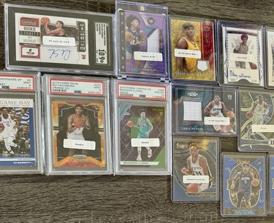 NBA/Basketball 150-Card Lot - Graded, Prizm, Rookies, Autographs, etc.! - Image 1 of 4