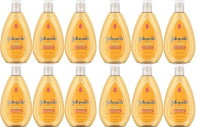 ✅ LOTE de 12 champú Johnson's Baby tamaño de viaje 1,7 oz fórmula No More Tears... Nuevo Foto 1 de 4