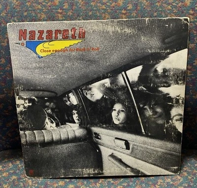 Nazareth Close Enough For Rock N Roll LP Vinyl A&M SP-4562 Gatefold Terre Press Foto 1 de 4
