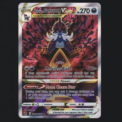 Hisuian Samurott VSTAR GG52/GG70 Crown Zenith Galarian Gallery Pokémon TCG NM🔥 - Image 1 of 3