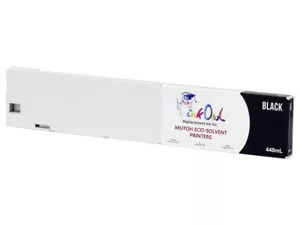 440ml InkOwl BLACK Compatible Cartridge for Mutoh ValueJet Eco-Ultra Printers - Picture 1 of 1