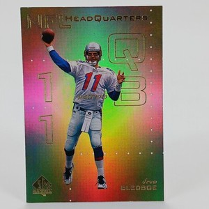 Drew Bledsoe 1999 SP Authentic NFL Headquarters Patriots #HQ6