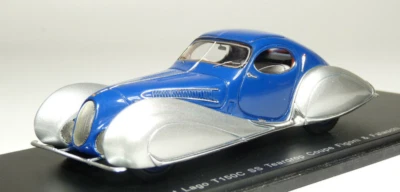 1/43 TALBOT LAGO T150C SS TEARDROP COUPE FIGONI & FALASCHI 1937 SPARK S2705 - Immagine 1 di 2