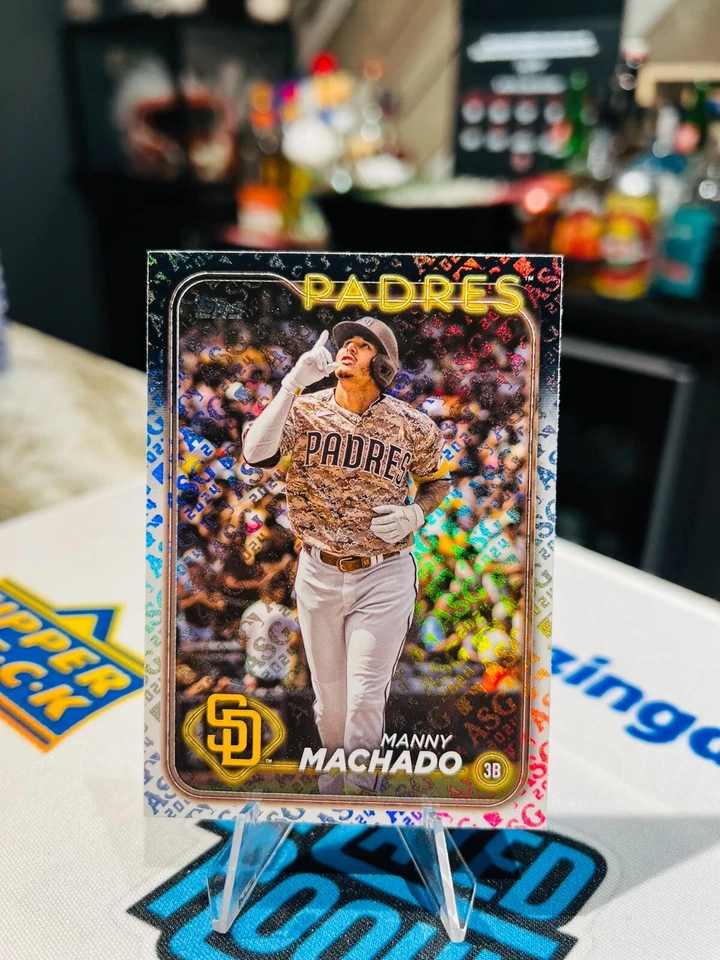 2024 Topps ALL-STAR GAME LOGO FOIL ASG SP  #550 Manny Machado SAN DIEGO PADRES - Image 1 of 2