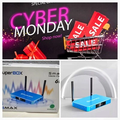 "SUPERBOX S6 Max"  NEW SEALED   SAME DAY SHIPPING  - Image 1 of 4