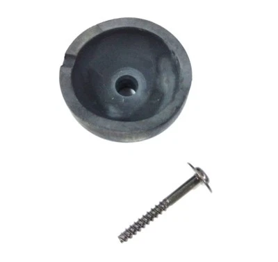 JVC AL-A158 Record Turntable Foot Cushion Pad Original Part W/ Screw - Image 1 of 4