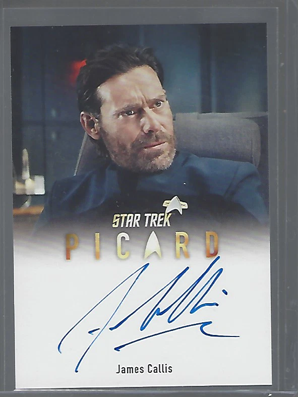 Star Trek Picard Season 2&3 A91 J. Callis (Full Bleed) Autograph - Bild 1 von 1