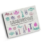 A4 PRINT - Lemington, Tyne and Wear, England - World Landmarks