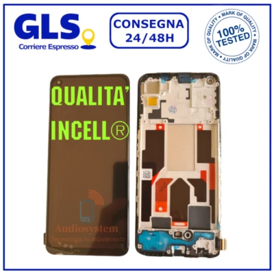 DISPLAY TOUCH +FRAME per REALME GT MASTER EDITION RMX3360 RMX3363 VETRO INCELL