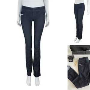 diesel jeans da donna a vita bassa elasticizzati zampa vintage bootcut w30 44 - Picture 1 of 11
