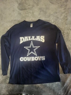 L@@K Vintage Dallas Cowboys Long Sleeve Shirt Size XL NFL Ring Of Honor - Image 1 of 4