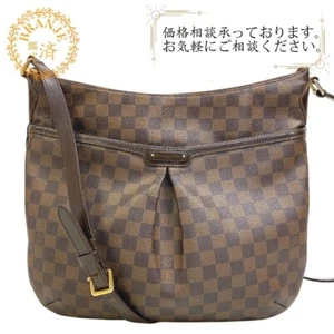 LOUIS VUITTON Damier Ebene Bloomsbury GM Shoulder Bag N42250 LV Auth F/S - Picture 1 of 9