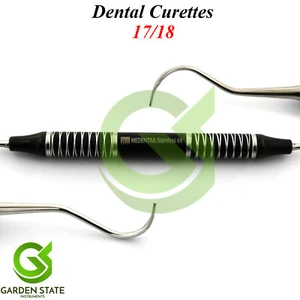 Dental Universal Curette 17/18 Periodontal Lingual Buccal Cleaning Hollow Handle - Picture 1 of 2