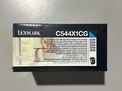 Lexmark C544X1CG Toner Cyan Lexmark C544 / C546 / X544 / X546 / X548 Series  - Bild 1 von 4