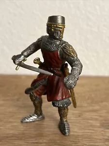 "Figura de acción de juguete Schleich World of Knights Red Foot Soldier con espada de 3,5""" - Imagen 1 de 14