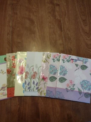 Gift Bags Spring Summer Themed - Floral, Butterflies-Brand New - Image 1 of 3