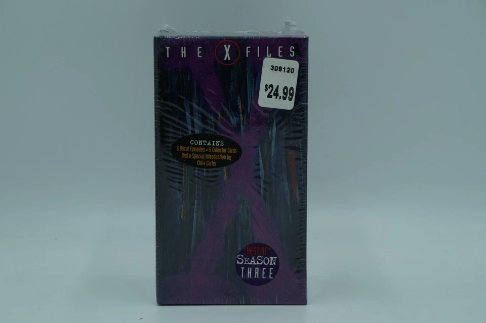 The X-Files Boxed Set - Vol. 6 (VHS, 1998, 3-Tape Set)