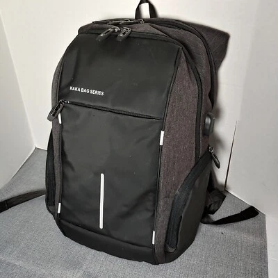 Mochila antirrobo Kaka Bag Series, resistente al agua - bolsillo para computadora, con cremallera Foto 1 de 4