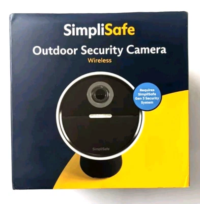 SimpliSafe ‎Outdoor Wireless 1080p Motion-Activated Security Camera (CM0B1) - Image 1 of 4