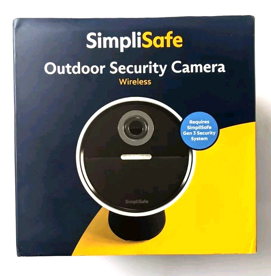 SimpliSafe Outdoor Wireless Security Camera Series 2 1080 Active CM021 MODEL