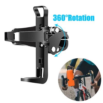 Bicycle Water Bottle Holder Mount Handlebar Rack MTB Bike Cycling Drink Cup Cage - Image 1 of 4
