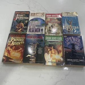 Classic Sci-fi/Cyberpunk 8 paperback lot. Xenocide, Alvin, Red Prophet Heartfire - Picture 1 of 4