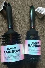 5x Conair Rainbow Collection Medium Round Thermal Hair Brush
