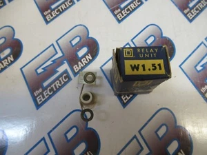 Square D W1.51, (1) Thermal Overload Heater Element- NEW-B - Picture 1 of 1