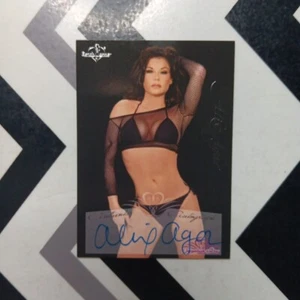 2005 BENCHWARMER ALIX AGAR BLUE AUTO CARD AUTOGRAPH #4 - Picture 1 of 3