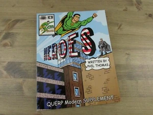 QUERP Modern - Heroes RPG Supplement SC NEW Book! CB7311 - Cubicle 7 - Picture 1 of 5
