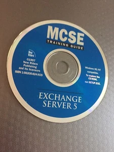 MCSE Exchange Server 5, New Riders 1997, Windows 95/NT, Training Guide CD - Picture 1 of 1