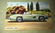 1963 MERCEDES BENZ 300SL  - Sanitarium Weetbix New Zealand Swap Card - RARE