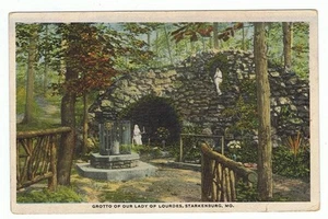 Santuario de Postales Starkenburg Missouri de Colección GRUTA de Nuestra Señora de LOURDES - Imagen 1 de 2