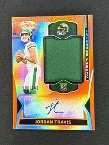 Fútbol americano Jordan Travis Freshman 2024 certificado Panini telas autógrafo SSP/249 - Imagen 1 de 2