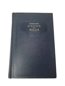 Atkinson on Wills, Hornbook Series, Second Edition 1953 - Picture 1 of 6