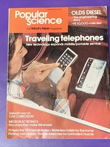 *** Motorola “Traveling Telephone” Popular Science Jan 78- Historic Event *** - Picture 1 of 17