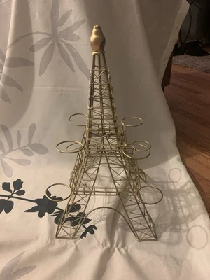 Candelabro votivo Torre Eiffel de metal Foto 1 de 4