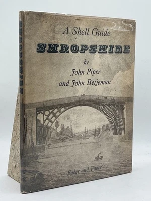 A Shell Guide Shropshire John Piper John Betjeman Hardcover Faber & Faber - Image 1 of 2