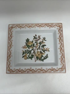 Fabienne Jouvin..French Floral Design Square trinket Tray Dish…Signed… VGC - Picture 1 of 18