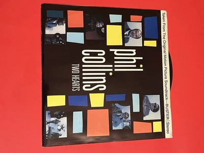 Phil Collins: Two Hearts/Anne Dudley: The Robbery - 45rpm Vinyl Record - Image 1 of 4