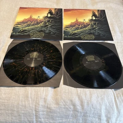 Star Wars THE LAST JEDI Soundtrack 2xLP Rey & Luke Ed. 1000 Dan Mumford Cover - Image 1 of 4