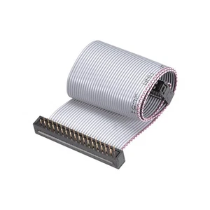 IDC Câble plat Fil Métal FC/FD Connecteur A-type 34Broches 2.54mm Pas 0.2m Long - Imagen 1 de 5