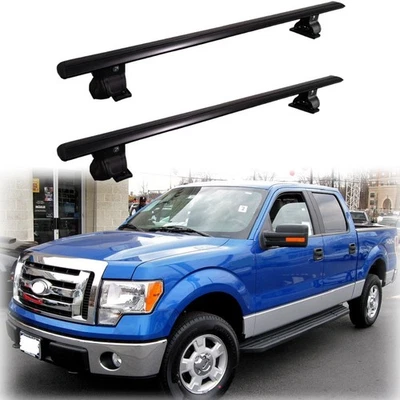 2PCS Cross Bar Fits For Ford F-150 F150 2009-2014 Naked Roof Rail Bar - Image 1 of 4