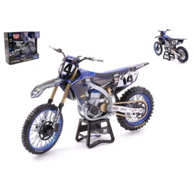 YAMAHA YZ450F N.14 DYLAN FERRANDIS 1:12 New Ray Moto Modellino Nuovo - Immagine 1 di 4