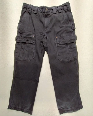 Pantalones Duluth Trading Company Fire Hose calce relajado 34x30 (en realidad 34x27) para hombre negros Foto 1 de 4