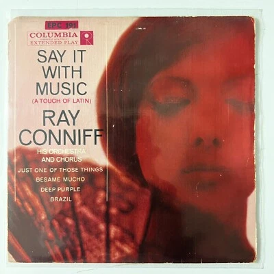 Ray Conniff & His Orchestra, Say It With Music, Mexican EP PS, Jazz Easy Listeni - Image 1 of 4