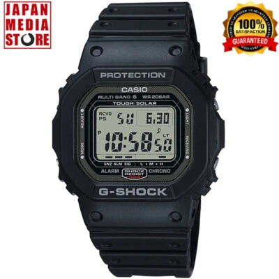 CASIO G-SHOCK GW-5000U-1JF GW-5000 Solar Radio Digital Men Watch Made in JAPAN  - Image 1 of 4