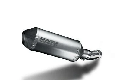 Silenciador Delkevic 10" Titanio X-Oval - Suzuki SV650 SV650S - 2003-2012 Escape Foto 1 de 3